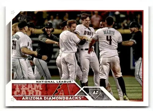 Baseball team card featuring Simply Sandoval for Arizona Diamondbacks 2023 Topps release