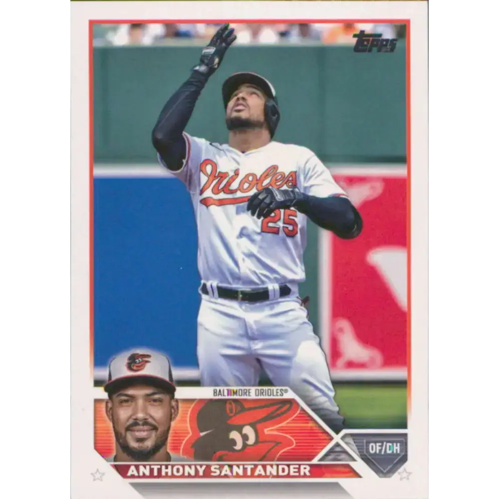 2023 Topps #265 Anthony Santander NM-MT Baltimore Orioles Baseball Card - Baseball Card Single