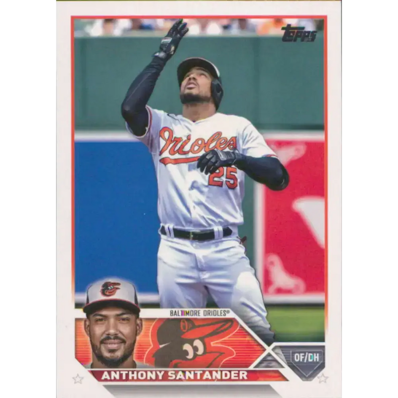 2023 Topps #265 Anthony Santander NM-MT Baltimore Orioles Baseball Card - Baseball Card Single