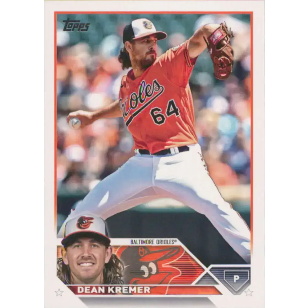2023 Topps #267 Dean Kremer NM-MT Baltimore Orioles Baseball Card - Baseball Card Single