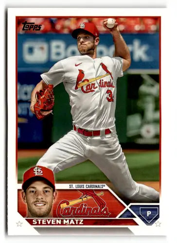 2023 Topps #269 Steven Matz NM-MT Cardinals ID:49504 - Baseball Card Single