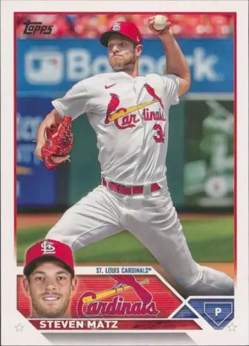 2023 Topps #269 Steven Matz NM-MT Cardinals ID:49764 - Baseball Card Single