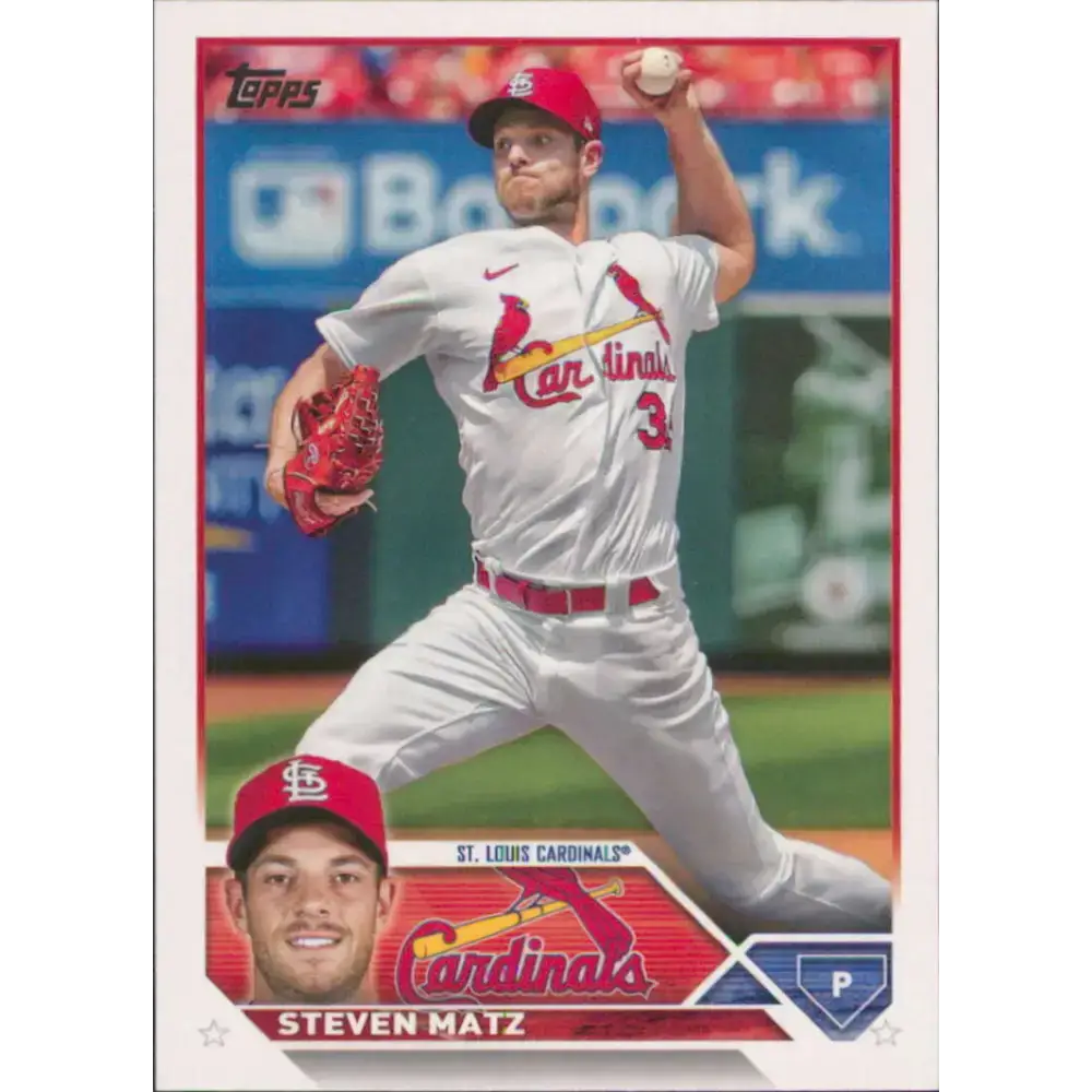 2023 Topps #269 Steven Matz NM-MT St. Louis Cardinals Baseball Card - Baseball Card Single