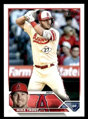 2023 Topps #27 Mike Trout - Baseball Card Single