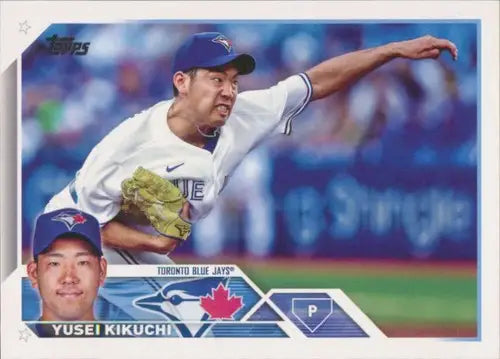 2023 Topps #270 Yusei Kikuchi NM-MT Blue Jays ID:49768 - Baseball Card Single