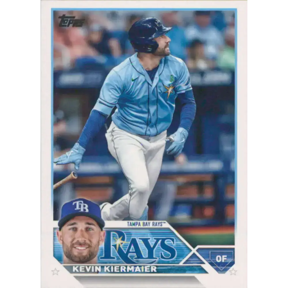 2023 Topps #272 Kevin Kiermaier NM-MT Tampa Bay Rays Baseball Card - Baseball Card Single