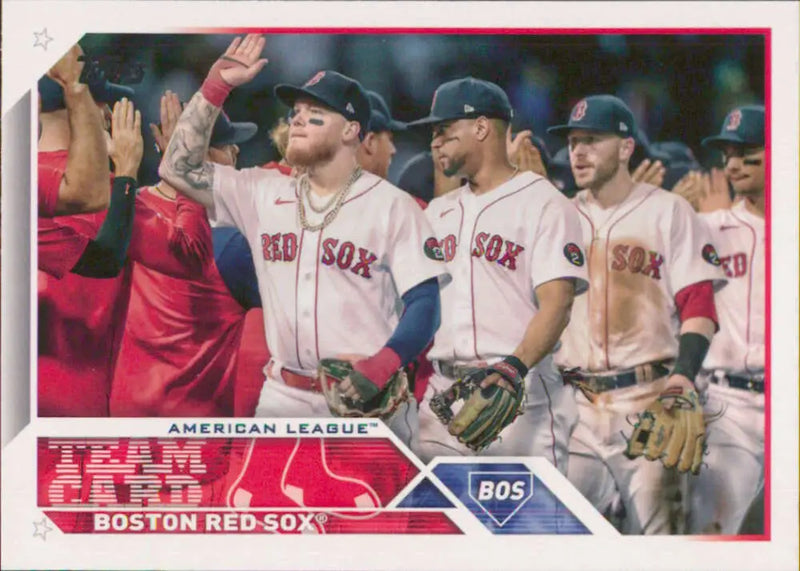 2023 Topps #273 Boston Red Sox NM-MT ID:50228 - Baseball Card Single