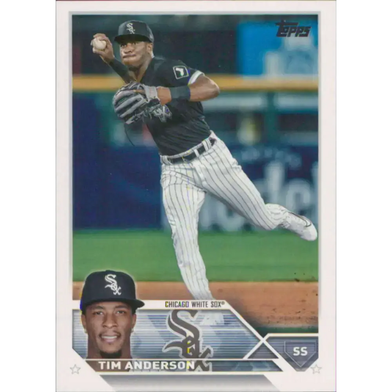 2023 Topps #282 Tim Anderson NM-MT Chicago White Sox Baseball Card - Baseball Card Single