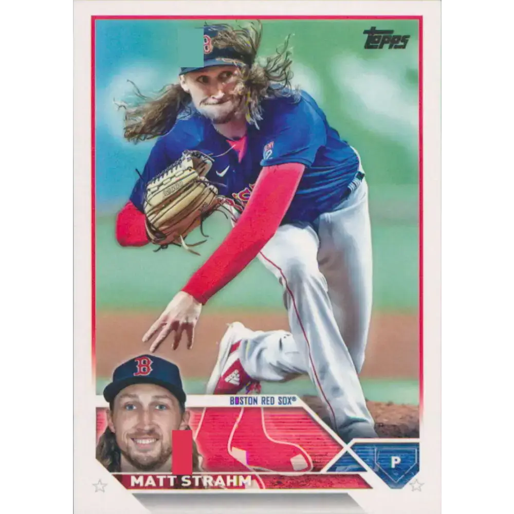 2023 Topps #283 Matt Strahm NM-MT Boston Red Sox Baseball Card - Baseball Card Single