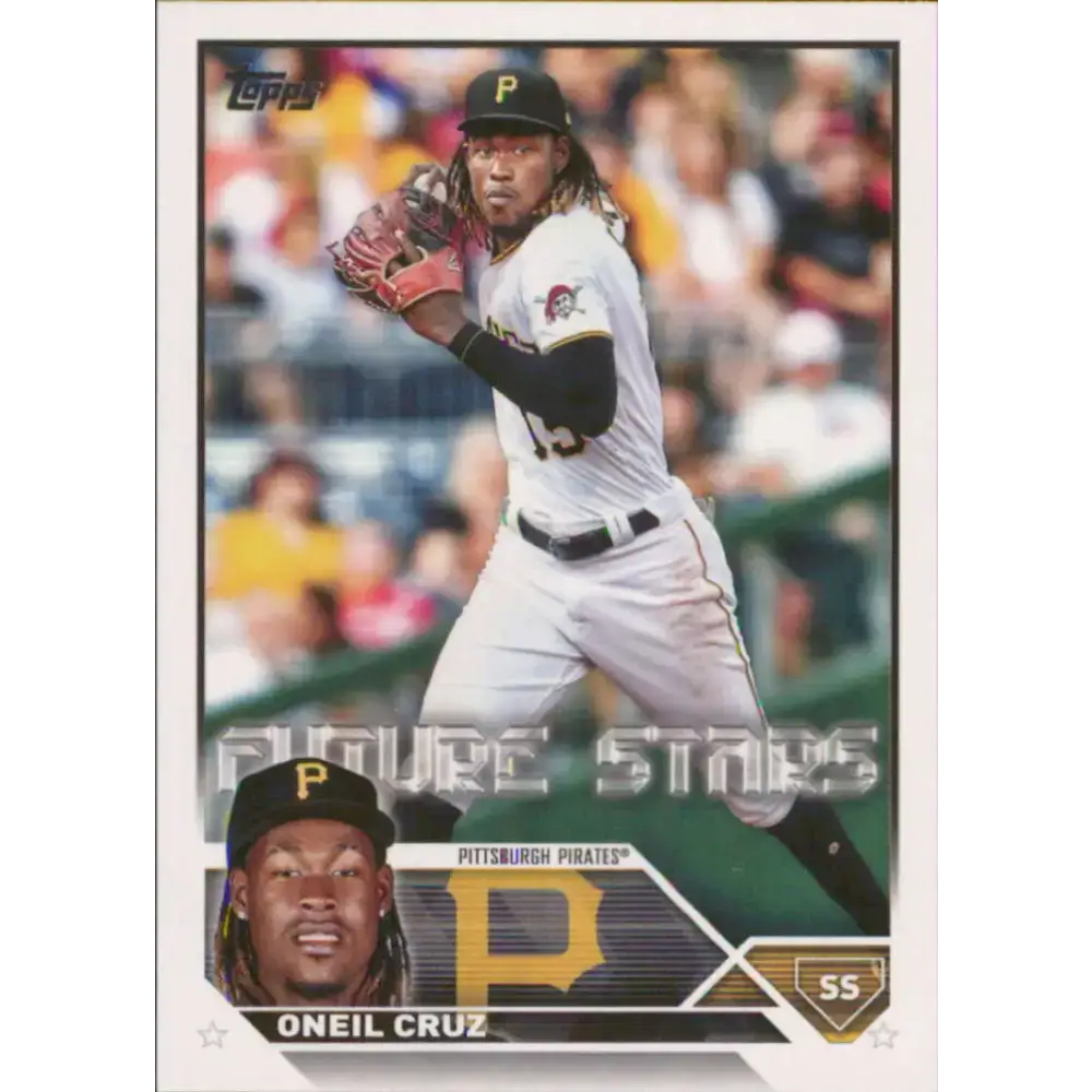 2023 Topps #285 Oneil Cruz NM-MT Pittsburgh Pirates Baseball Card - Baseball Card Single