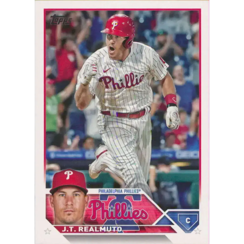 2023 Topps #293 J.T. Realmuto NM-MT Philadelphia Phillies Baseball Card - Baseball Card Single