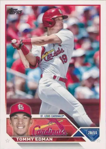 2023 Topps #294 Tommy Edman NM-MT Cardinals ID:49832 - Baseball Card Single