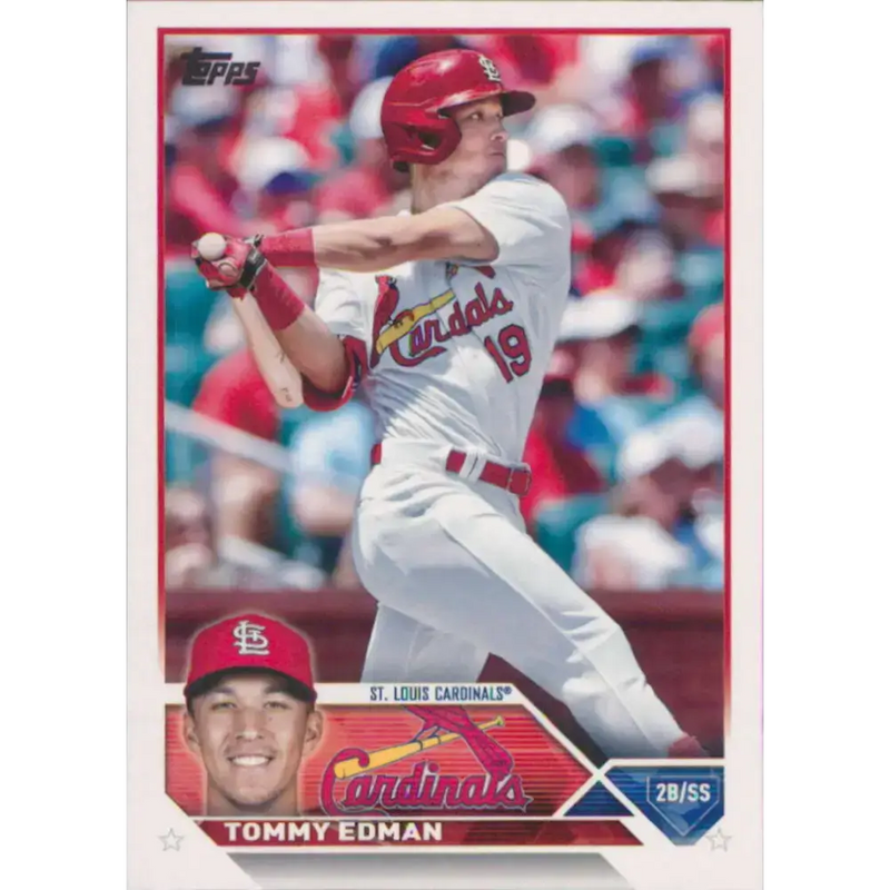 2023 Topps #294 Tommy Edman NM-MT St. Louis Cardinals Baseball Card - Baseball Card Single