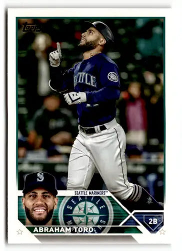 2023 Topps #297 Abraham Toro NM-MT Mariners ID:49561 - Baseball Card Single