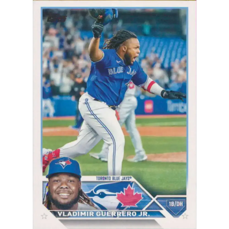 2023 Topps #300 Vladimir Guerrero Jr. NM-MT Toronto Blue Jays Baseball Card - Baseball Card Single