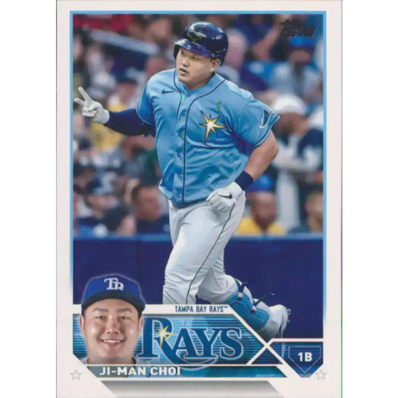 2023 Topps #305 Ji-Man Choi NM-MT Tampa Bay Rays Baseball Card - Baseball Card Single