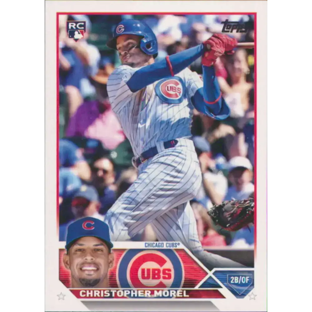 2023 Topps #308 Christopher Morel NM-MT RC Rookie Chicago Cubs Baseball Card - Baseball Card Single