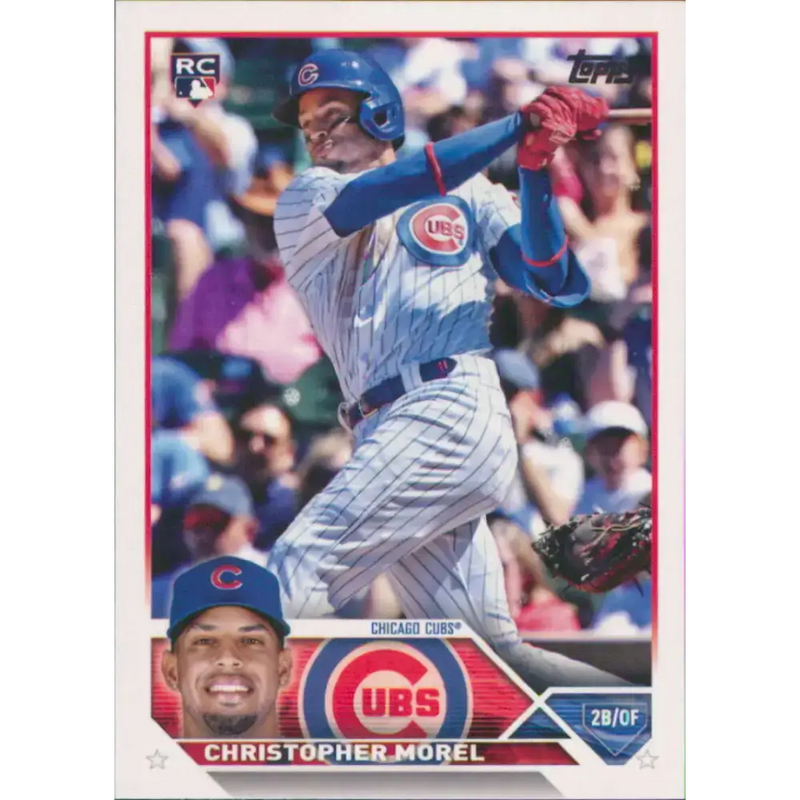 2023 Topps #308 Christopher Morel NM-MT RC Rookie Chicago Cubs Baseball Card - Baseball Card Single