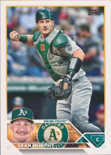 2023 Topps #309 Sean Murphy NM-MT Athletics ID:58954 - Baseball Card Single