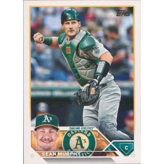 2023 Topps #309 Sean Murphy NM-MT Oakland Athletics Baseball Card - Baseball Card Single