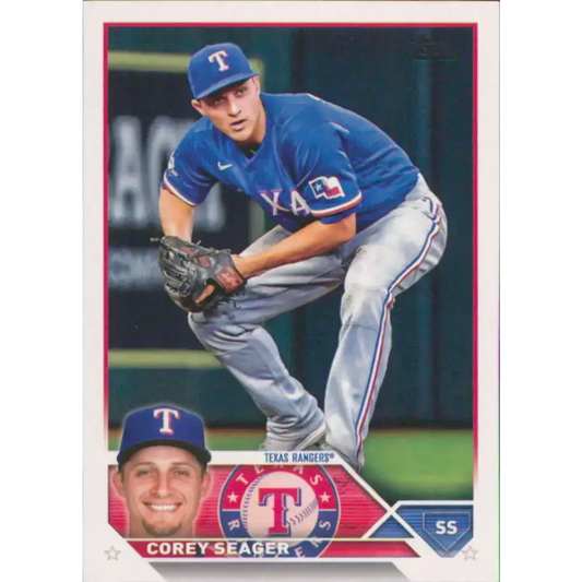 2023 Topps #315 Corey Seager NM-MT Texas Rangers Baseball Card - Baseball Card Single