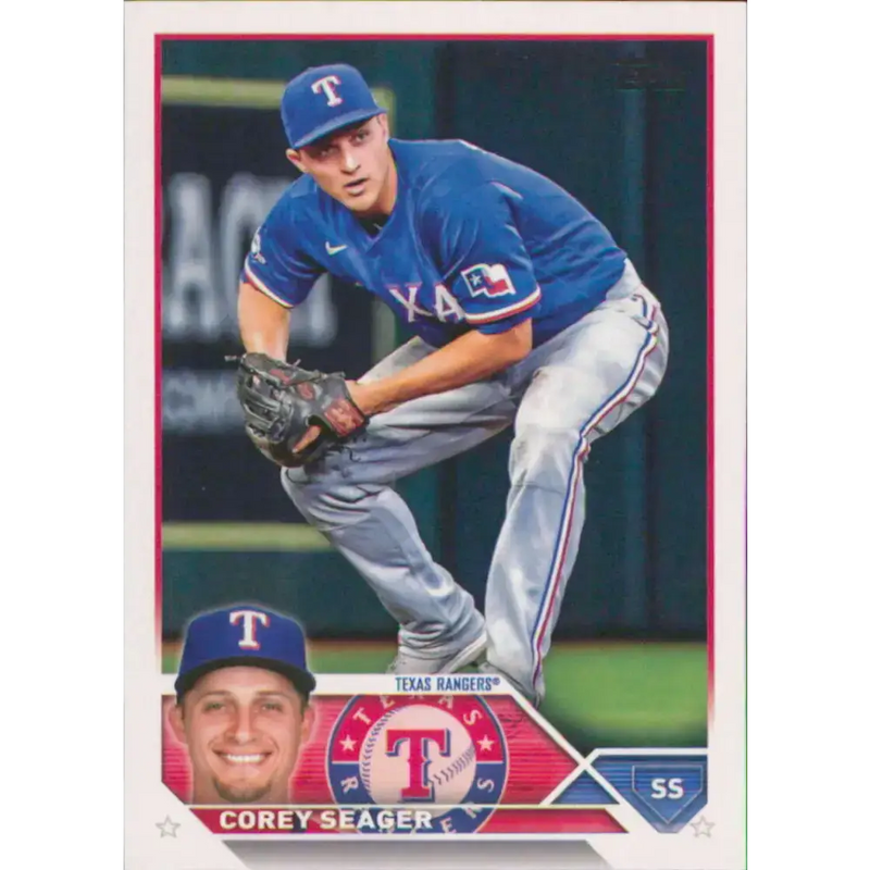 2023 Topps #315 Corey Seager NM-MT Texas Rangers Baseball Card - Baseball Card Single