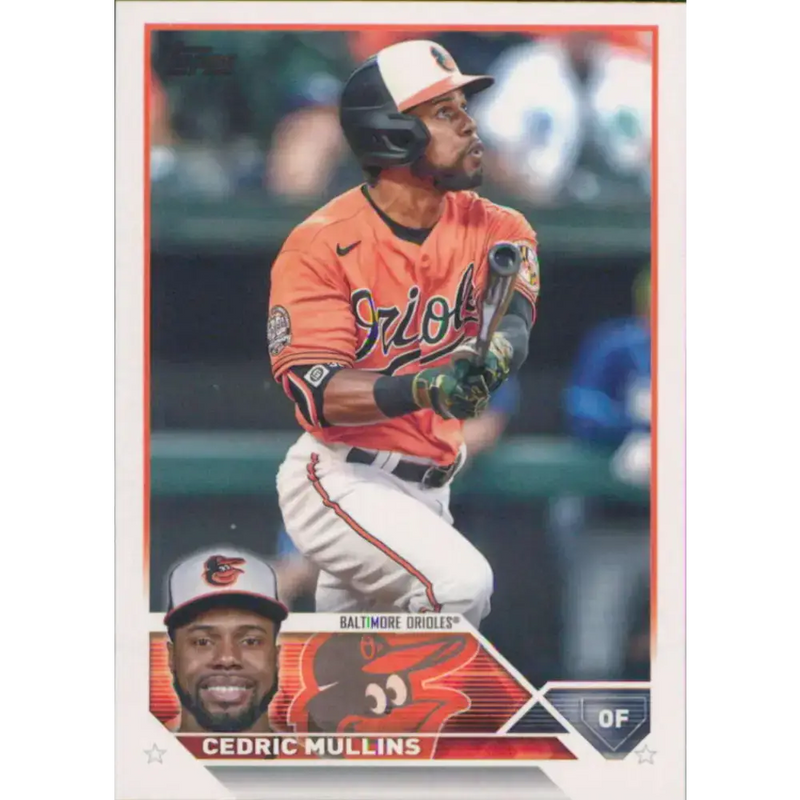 2023 Topps #317 Cedric Mullins NM-MT Baltimore Orioles Baseball Card - Baseball Card Single