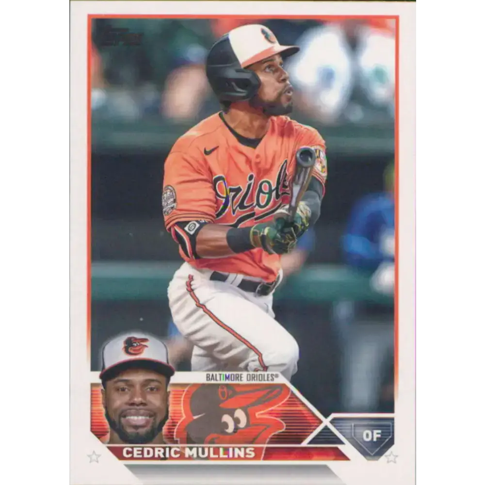 2023 Topps #317 Cedric Mullins NM-MT Baltimore Orioles Baseball Card - Baseball Card Single