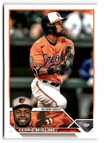 2023 Topps #317 Cedric Mullins NM Near Mint Orioles ID:49749 - Baseball Card Single