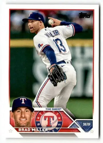 2023 Topps #319 Brad Miller NM ID:50638 - Baseball Card Single