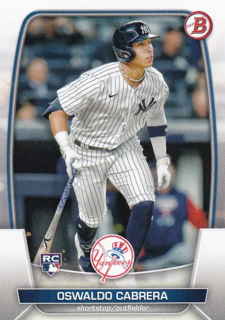2023 TOPPS #32 OSWALDO CABRERA- NEW YORK YANKEES - Baseball Card Single