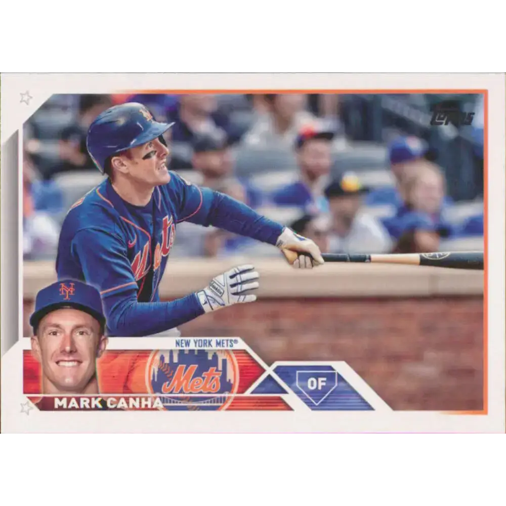 2023 Topps #329 Mark Canha NM-MT New York Mets Baseball Card - Baseball Card Single
