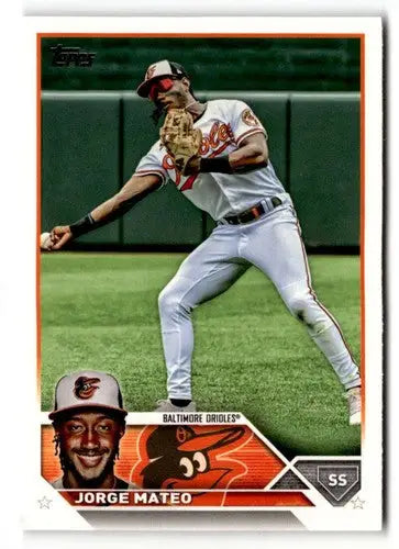 2023 Topps #38 Jorge Mateo EX/NM ID:50538 - Baseball Card Single