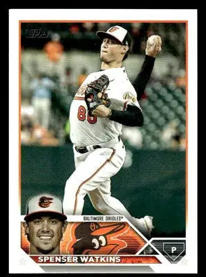 2023 Topps #393 Spenser Watkins - Baseball Card Single