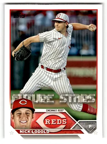 2023 Topps #406 Nick Lodolo NM Near Mint Reds ID:55400 - Baseball Card Single
