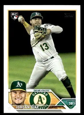 2023 Topps #423 Jordan Díaz - Baseball Card Single