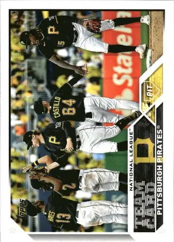 2023 Topps Pittsburgh Pirates baseball card with original gloss NM-MT condition