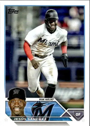 2023 Topps #44 Jesus Sanchez NM-MT Marlins ID:50113 - Baseball Card Single