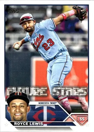 2023 Topps #451 Royce Lewis NM-MT Twins ID:55438 - Baseball Card Single