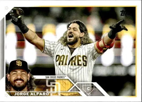 2023 Topps #46 Jorge Alfaro NM-MT Padres ID:56851 - Baseball Card Single