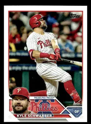 2023 Topps #466 Kyle Schwarber - Baseball Card Single