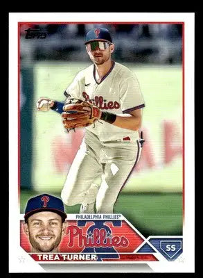 2023 Topps #475 Trea Turner - Baseball Card Single