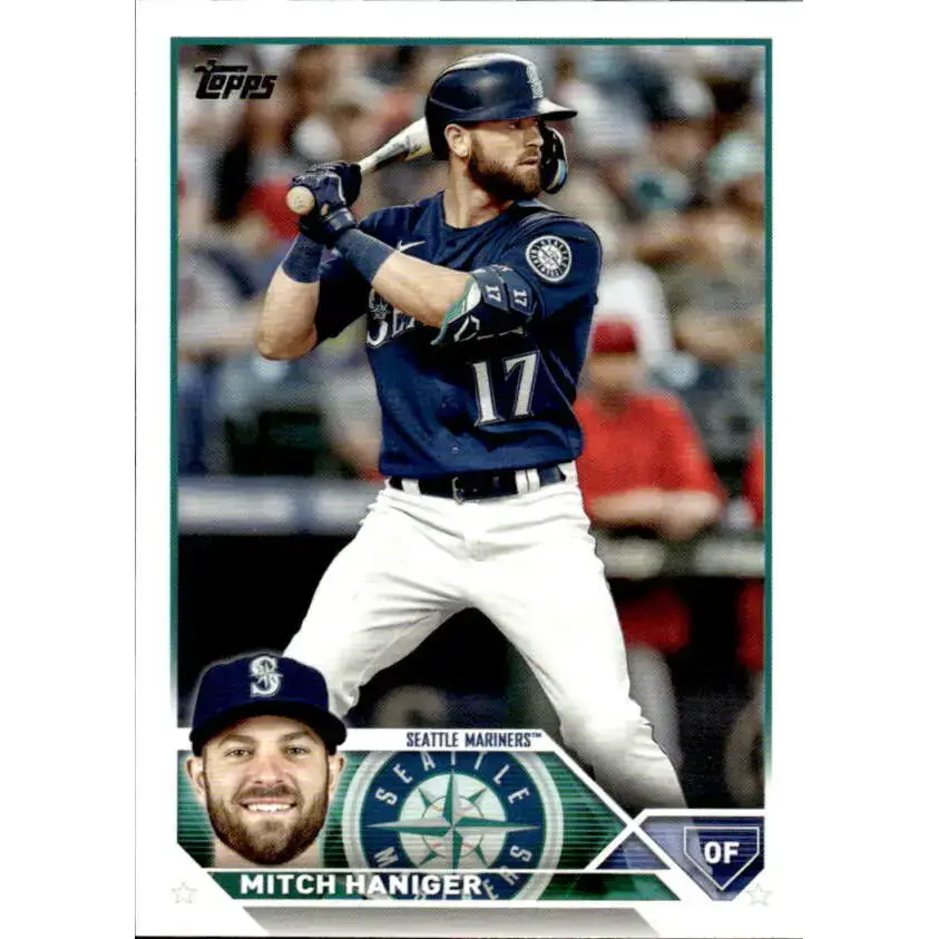 2023 Topps #49 Mitch Haniger NM-MT Seattle Mariners Baseball Card - Baseball Card Single