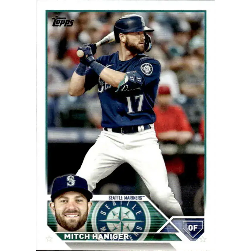 2023 Topps #49 Mitch Haniger NM-MT Seattle Mariners Baseball Card - Baseball Card Single