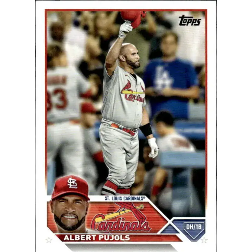 2023 Topps #5 Albert Pujols NM-MT St. Louis Cardinals Baseball Card - Baseball Card Single