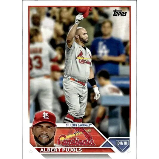 2023 Topps #5 Albert Pujols NM-MT St. Louis Cardinals Baseball Card - Baseball Card Single