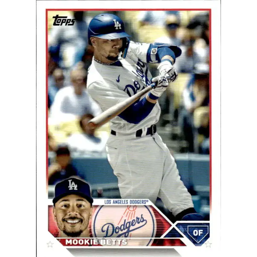 2023 Topps #50 Mookie Betts NM-MT Los Angeles Dodgers Baseball Card - Baseball Card Single