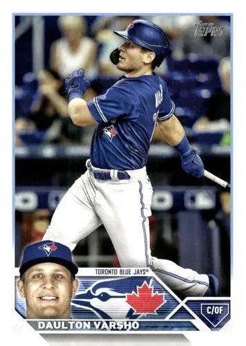 2023 Topps #501 Daulton Varsho NM-MT Blue Jays ID:78750 - Baseball Card Single