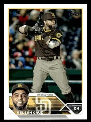 2023 Topps #520 Nelson Cruz - Baseball Card Single