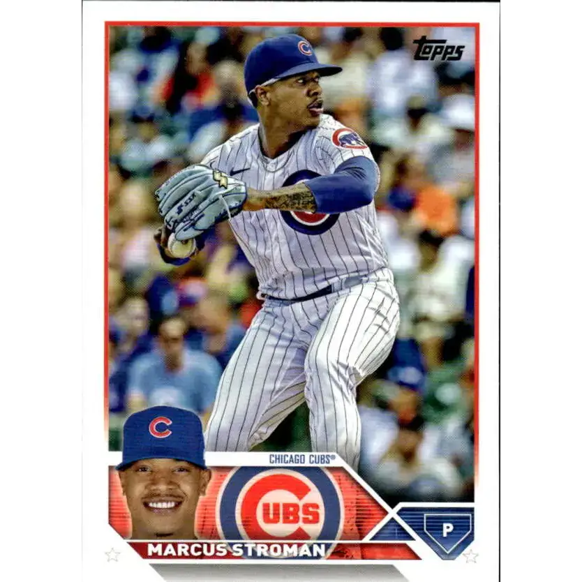 2023 Topps #54 Marcus Stroman NM-MT Chicago Cubs Baseball Card - Baseball Card Single